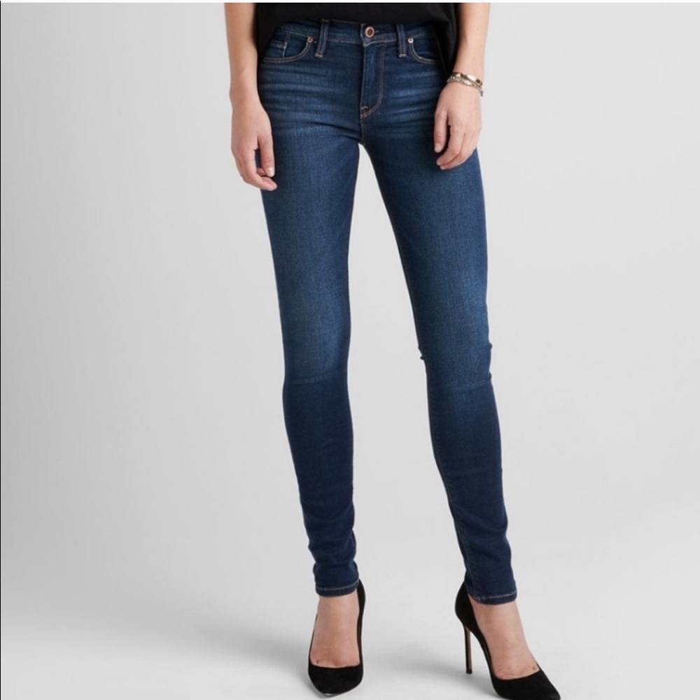 HUDSON NICO MID RISE INDIGO Sz 25
